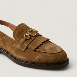 Mocassins à bouts arrières ouverts