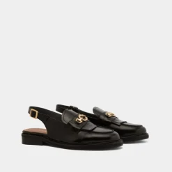 Mocassins à bouts arrières ouverts