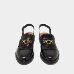 Mocassins à bouts arrières ouverts