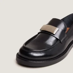 Mocassins à bouts arrondis