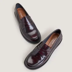 Mocassins à bouts arrondis