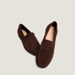 Mocassins à bouts carrés