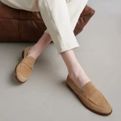 Mocassins à bouts ronds