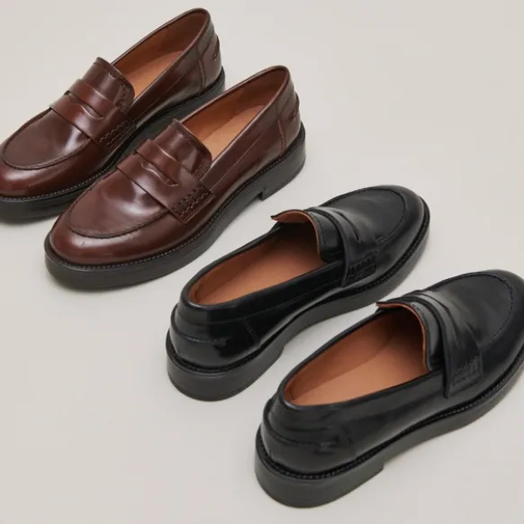 Mocassins à bouts ronds