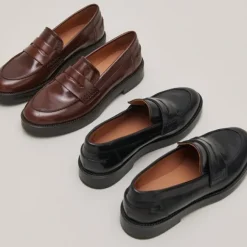 Mocassins à bouts ronds