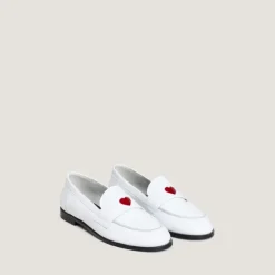Mocassins à bouts ronds et cœurs