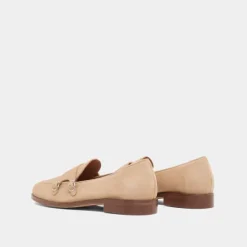 Mocassins à bouts ronds et boucles