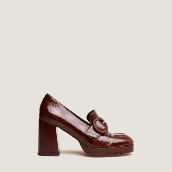 Mocassins à hauts talons