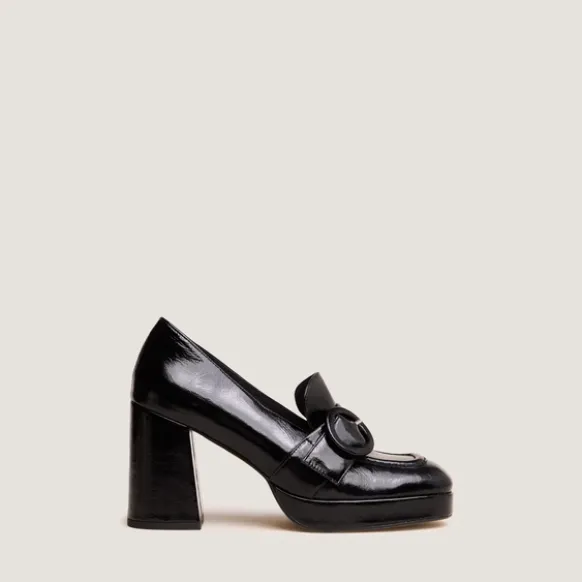Mocassins à hauts talons