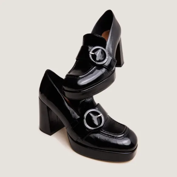 Mocassins à hauts talons