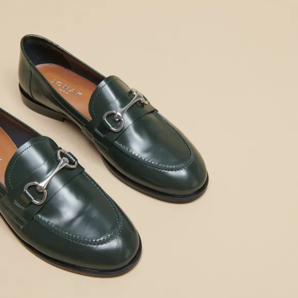Mocassins à mors argentés