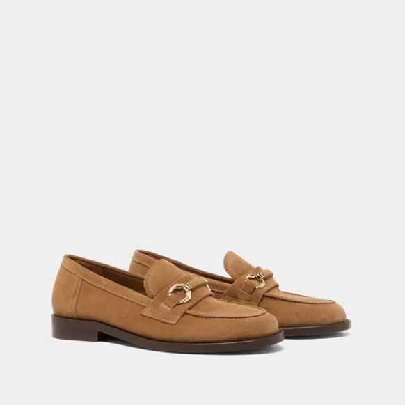 Mocassins à mors dorés