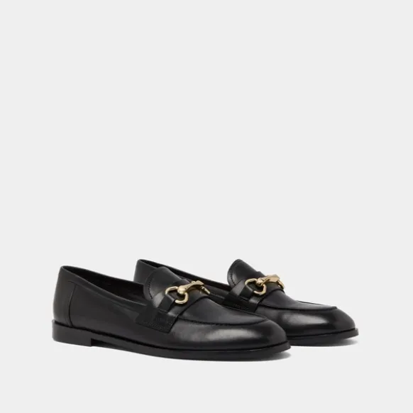 Mocassins à mors dorés