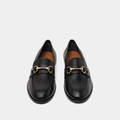 Mocassins à mors dorés