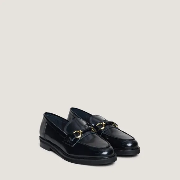 Mocassins à mors dorés