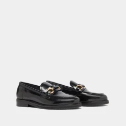Mocassins à mors dorés