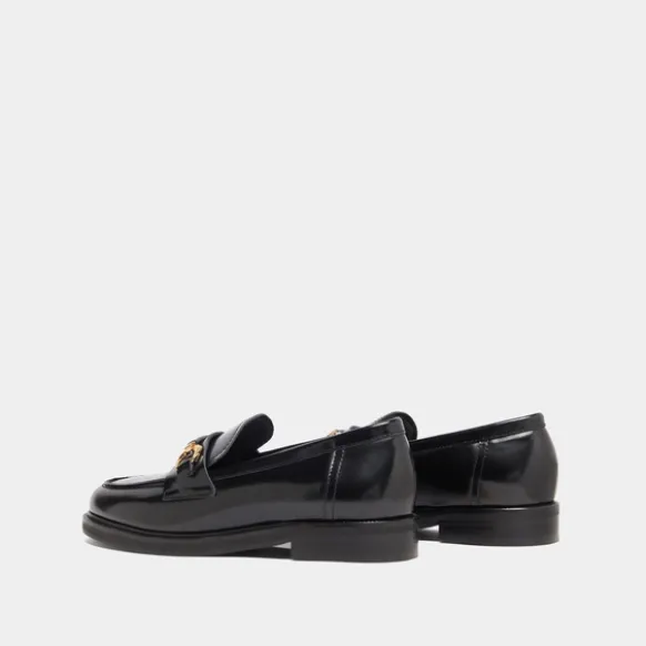 Mocassins à mors dorés