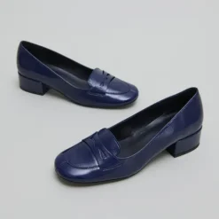 Mocassins à petits talons