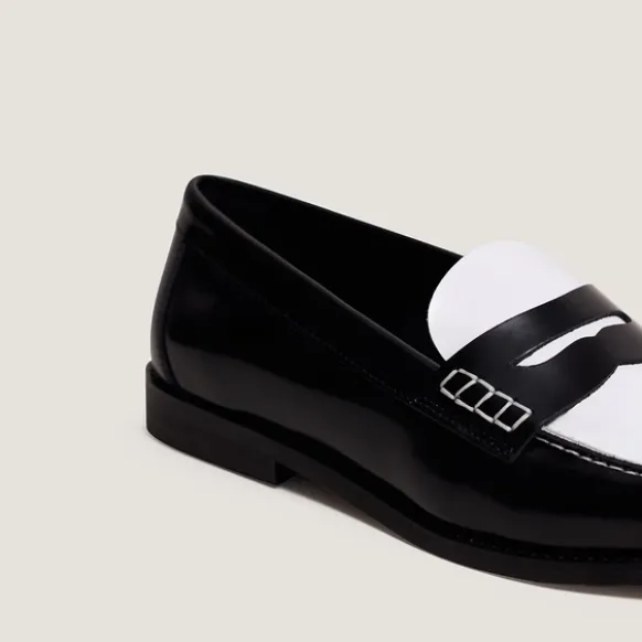 Mocassins à plateau pincé