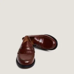 Mocassins à plateau pincé