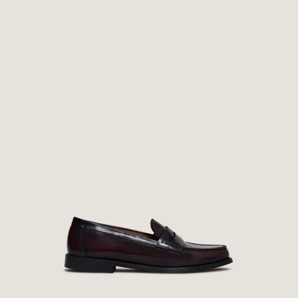 Mocassins à plateau pincé