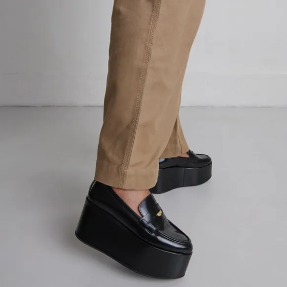 Mocassins à plateformes
