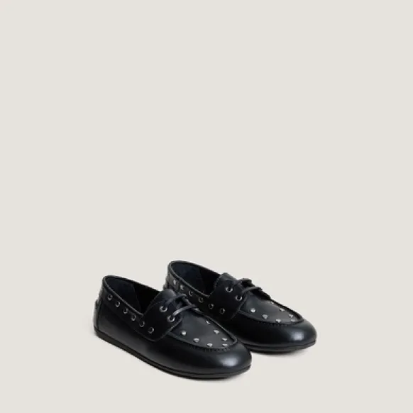 Mocassins à rivets et lacets