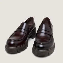 Mocassins à semelles crantées
