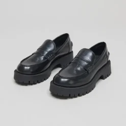 Mocassins à semelles crantées