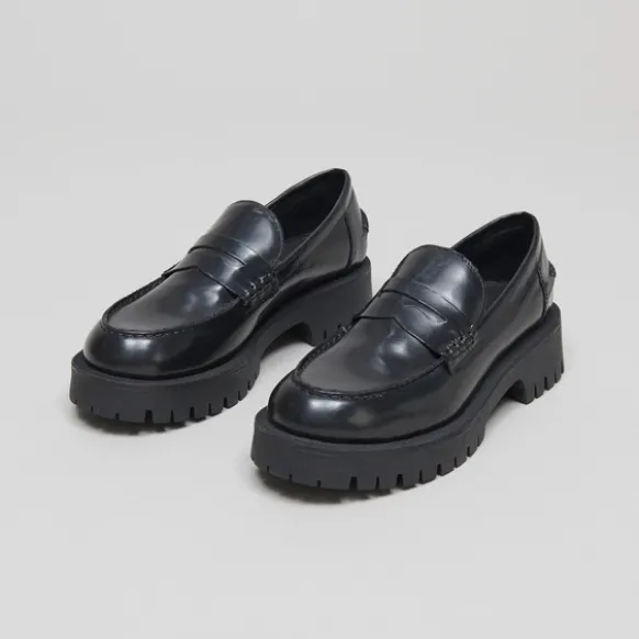 Mocassins à semelles crantées