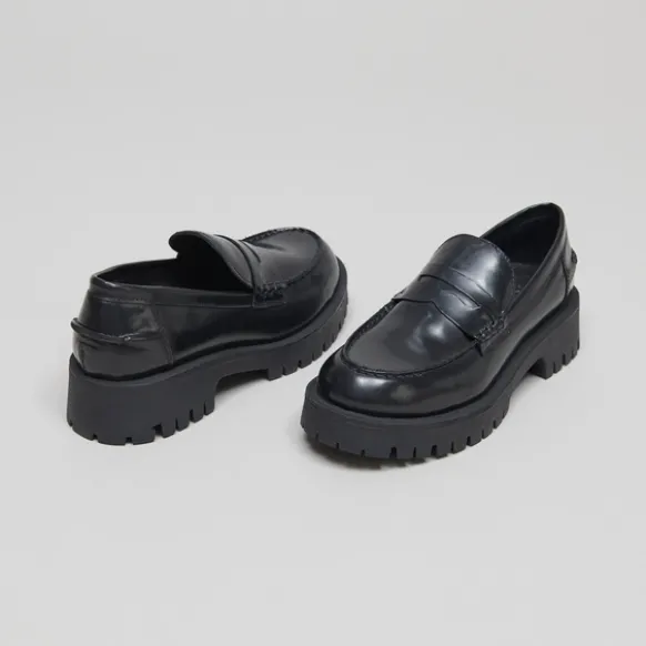 Mocassins à semelles crantées