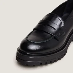 Mocassins à semelles crantées