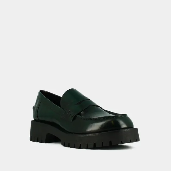 Mocassins à semelles crantées