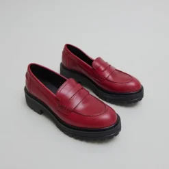 Mocassins à semelles crantées