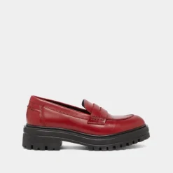 Mocassins à semelles crantées
