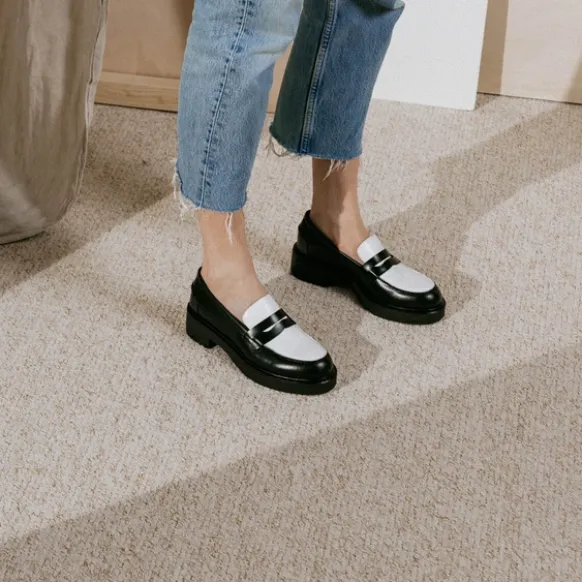 Mocassins à semelles épaisses