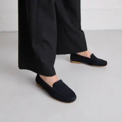 Mocassins à surpiqûres