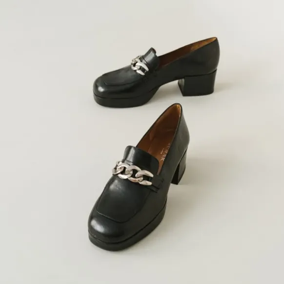 Mocassins à talon