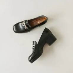 Mocassins à talon