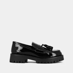Mocassins à talons plats