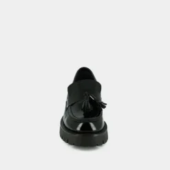 Mocassins à talons plats