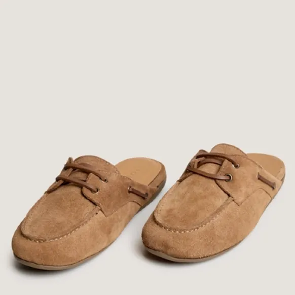 Mocassins souples à bouts arrières ouverts