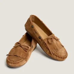 Mocassins souples à lacets