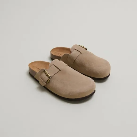 Mules à boucles
