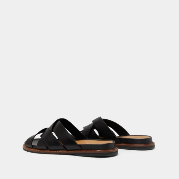 Mules à brides larges