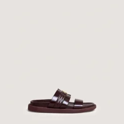 Mules à monogrammes