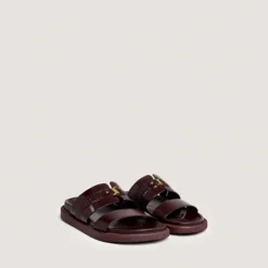 Mules à monogrammes
