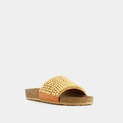 Mules à perles