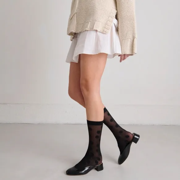Mules à petits talons