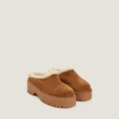 Mules à semelles crantées